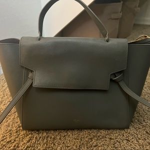 Celine Bag Grained Calfskin Mini Belt Bag